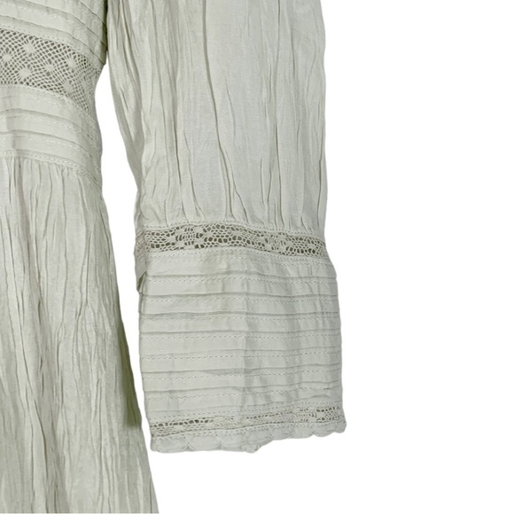 Aritzia Wilfred Neige Long Sleeve Lace Cottagecore Dress Size XS - Picture 8 of 10